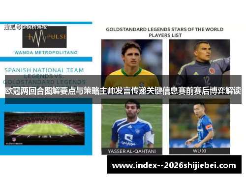 欧冠两回合图解要点与策略主帅发言传递关键信息赛前赛后博弈解读