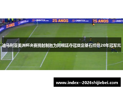 迪马利亚美洲杯决赛挑射制胜为阿根廷夺冠奠定基石终结20年冠军荒