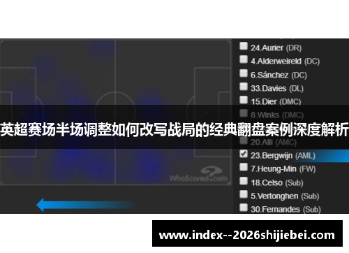 英超赛场半场调整如何改写战局的经典翻盘案例深度解析